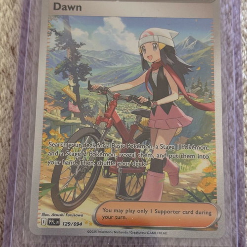 Dawn 129/094 Pokemon card Phantasmal Flames new