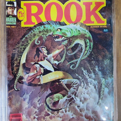 The Rook comic used, English