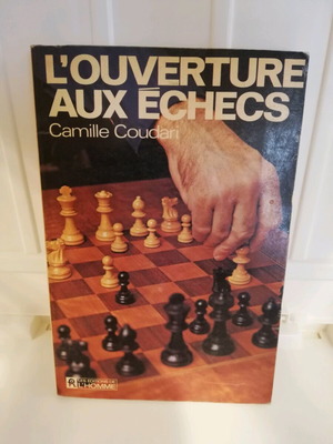 Chess book 1974 used, L' ouverture aux echecs by Camille Coudari