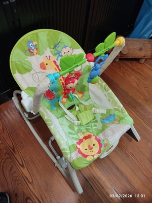 Ηλεκτρικό relax Fisher Price μεταχειρισμένο με μουσική