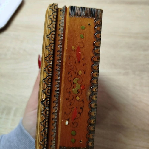 Vintage handmade cigarette case made to order