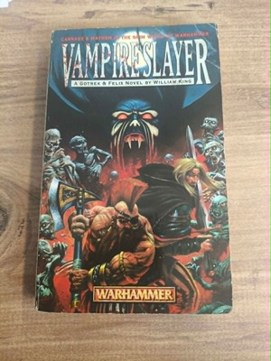 Vampireslayer Warhammer book used, English