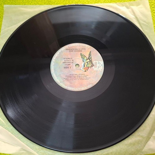 The Doors Absolutely Live 2XLP μεταχειρισμένο, ροκ