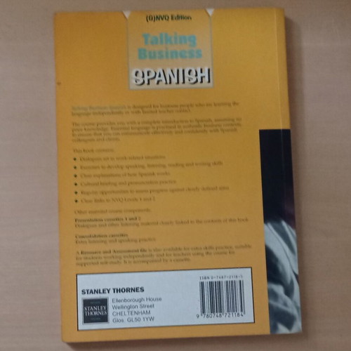 Talking Business Spanish used book