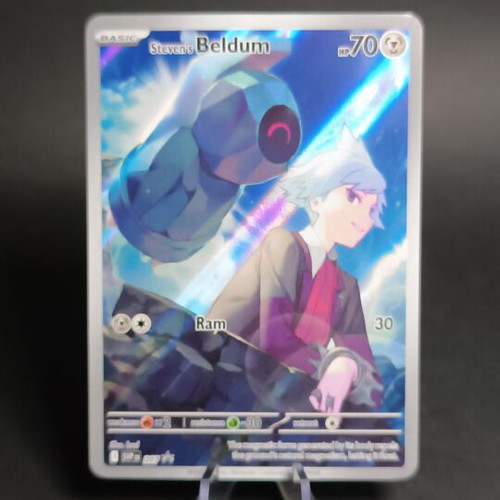 Steven's Beldum 207 Scarlet & Violet Black Star Promo Near Mint
