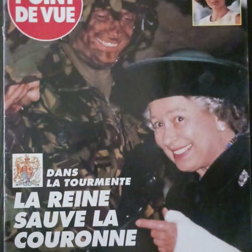 Point de Vue magazine Queen Elizabeth April 1994