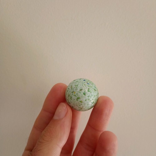 Vintage marbles and glass marbles, pack of 58