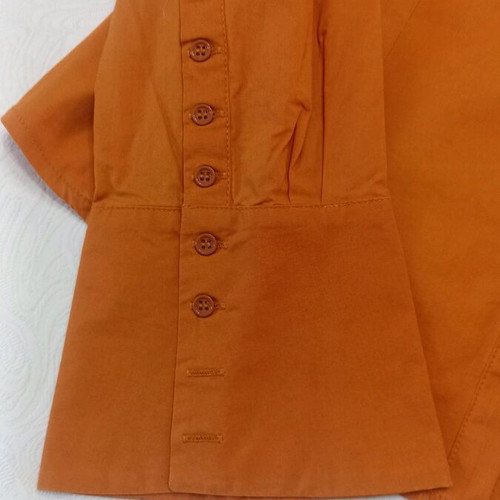 Women's fitted shirt orange size 44 like new