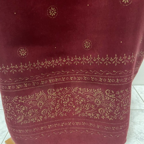 Ombre long dress like new, red, size XL