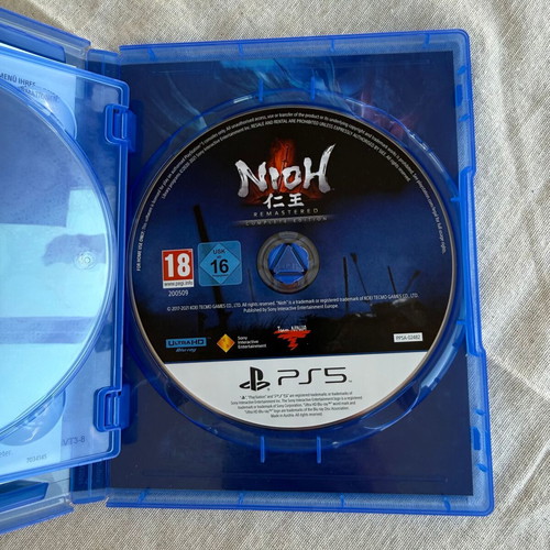 The Nioh Collection PS5 game, like new, 2-disc set