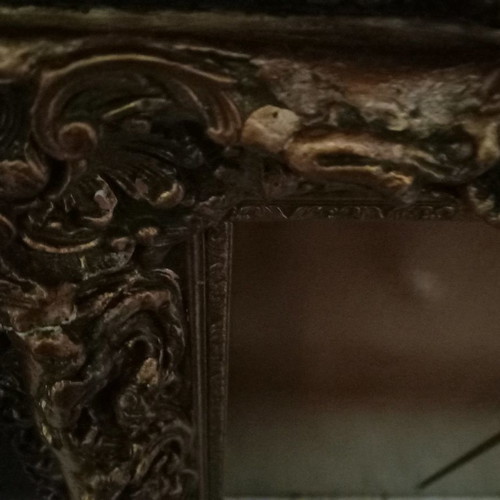 Frame used, large gold without mirror