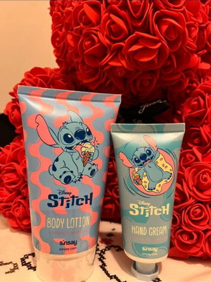 Disney Stitch body lotion and hand cream set, coconut scented, Sinsay