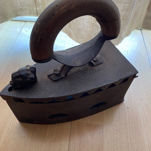 Antique iron used