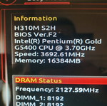 Intel Pentium Gold G5400 processor like new