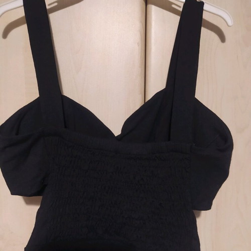 Women's strap top new, one size, black