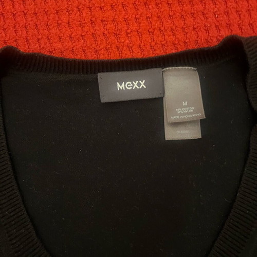Mexx black t-shirt like new, cotton, size M