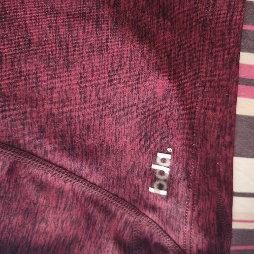 BDA High-Waisted Quick-Dry Biker Shorts with Pocket, Like New, Size S, Burgundy