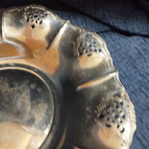 Stainless steel platter used