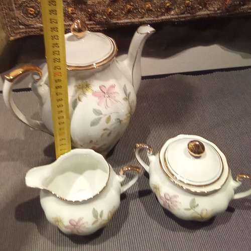Cmielow porcelain coffee-tea set like new, antique