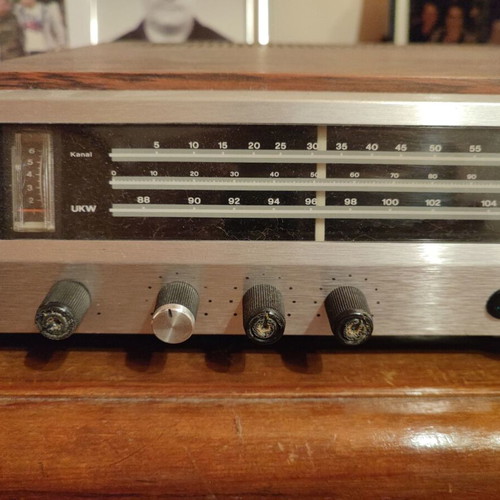 Telefunken Cavatine 101 vintage radio used, cassette not working