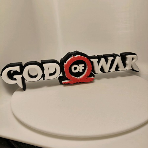 God of War decorative 3d printed, new, 20 cm length
