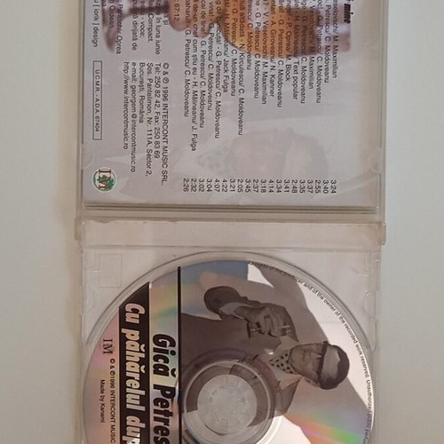 Gica Petrescu Cu Paharelul Dupa Mine CD, Romanian traditional music