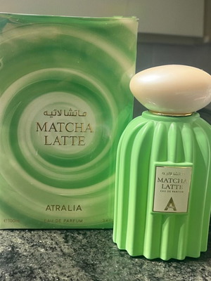 Atralia Matcha Latte Eau de Parfum 100ml σαν καινούργιο, unisex άρωμα βανίλιας