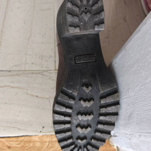 Imac anatomical leather boots like new, made in Italy