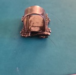 Ring unique pink strass like new, adjustable