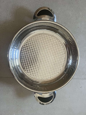 Fisslee frying pan with Novogrill surface, stainless steel 18/10