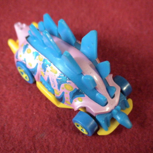 Hot Wheels Motosaurus and Dragon Blaster collectible cars set used