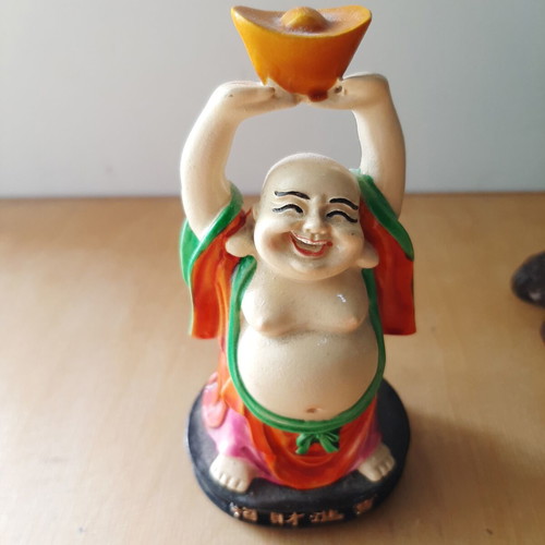 Asian art set of three items like new