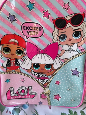 LOL Surprise Toddler Bag with Water Bottle Holder like new