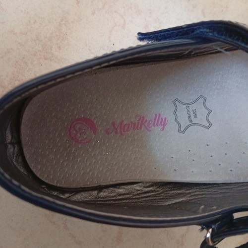 Marikelly black patent leather ballerinas size 37 like new