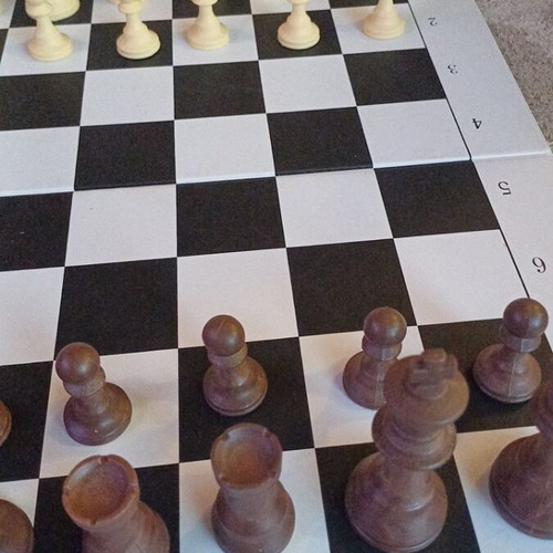 Kaissa chessboard like new, durable plastic board 51x51