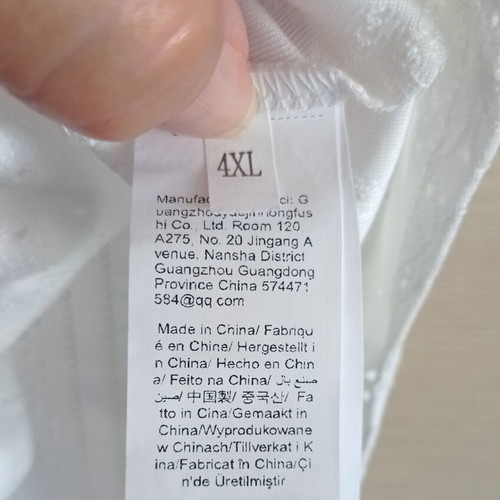 Shein Plus Size White Sleeveless Blouse 4XL New