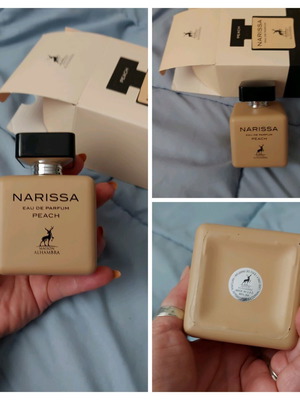 Γυναικείο άρωμα Narissa Peach by Maison Alhambra 100ml EDP σαν καινούργιο