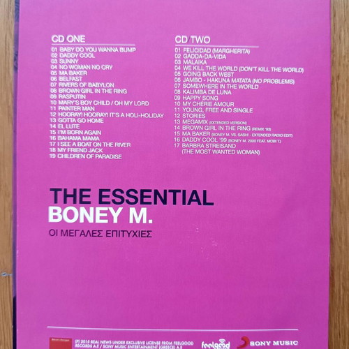 Boney M The Essential 2 CD used, R&B / Soul