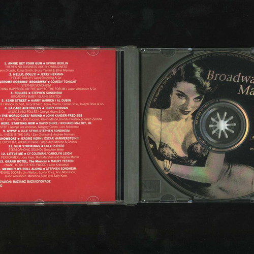 Broadway Magic CD used, 1994 Metro 27 Melodia FM 100