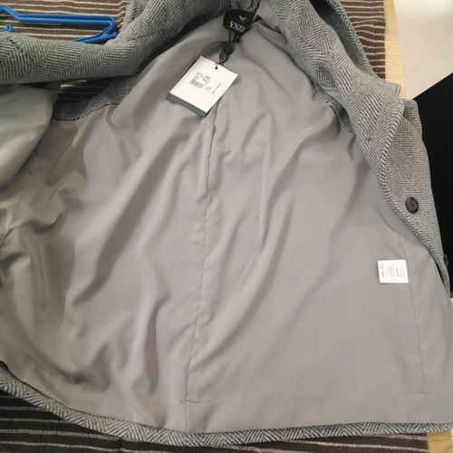 Enzzo sleeveless jacket new, gray, size M