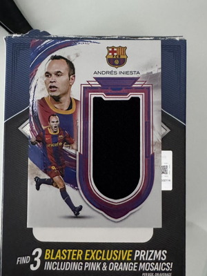 Futera Barcelona Andres Iniesta patch σαν καινούργιο 7/7