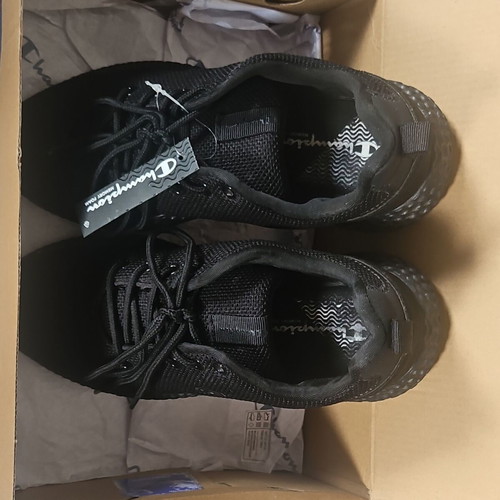 Champion sneakers, women's sport shoes, black, size 38