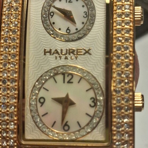 Haurex Clamour women's watch like new, gold and black