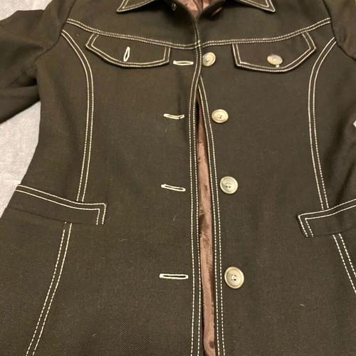 Vintage dark brown jacket like new