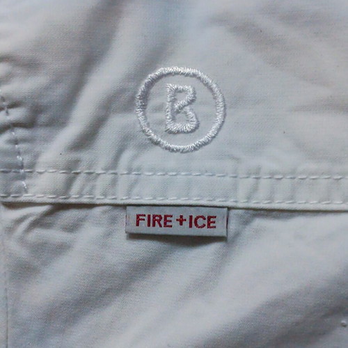 Bogner Fire + Ice white shirt dress like new, size S