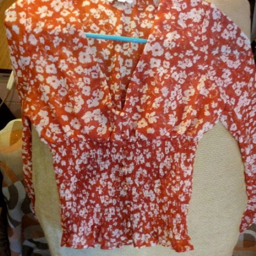 Boho-Style Long Sleeve Top by Don't Call Me Jennyfer like new, XXS