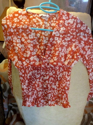 Boho-Style Long Sleeve Top by Don't Call Me Jennyfer like new, XXS