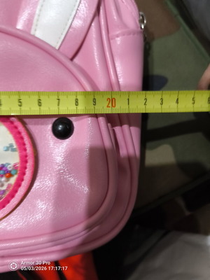 Children's bag used, pink