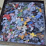 Exploding Kittens puzzle 1000 pieces like new