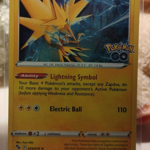 Pokemon Go cards new with Holo and Reverse Holo